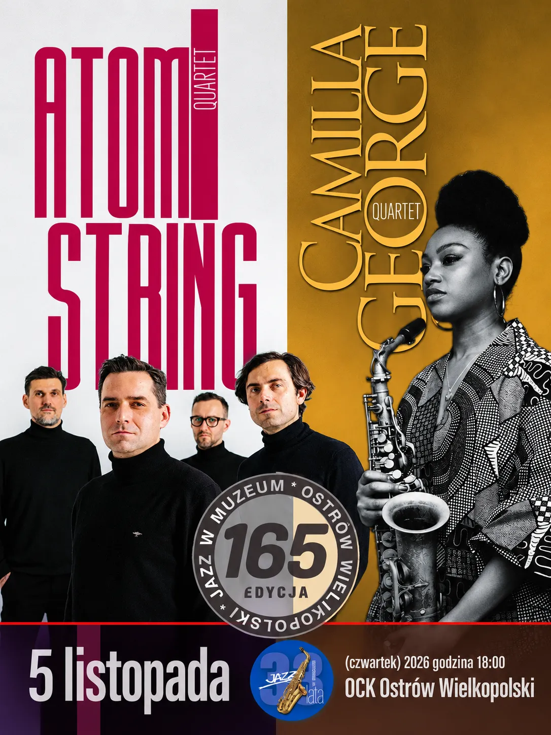 165. Jazz w Muzeum | Atom String Quartet | Camilla George Quartet