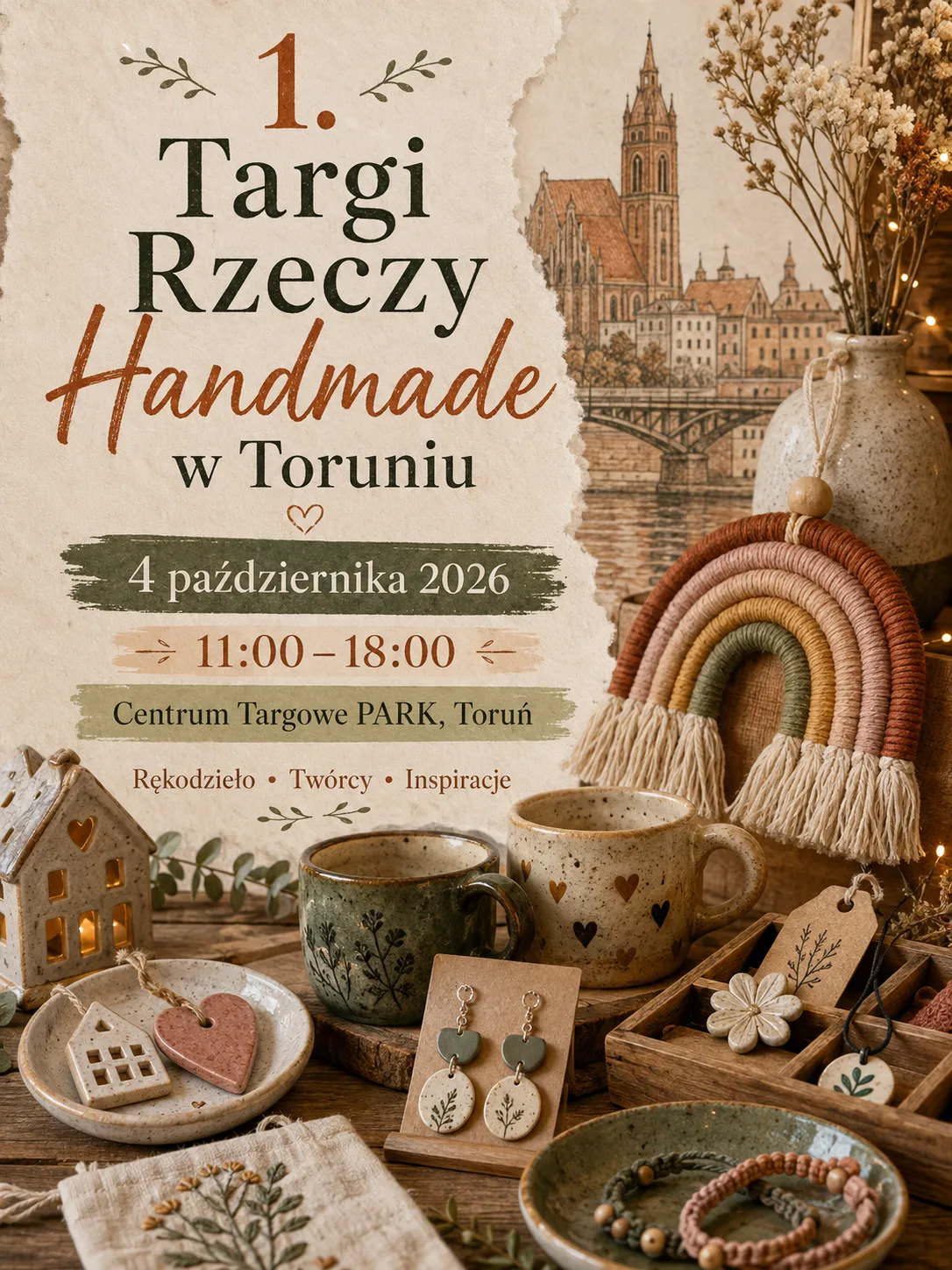1. Targi Rzeczy Handmade w Toruniu