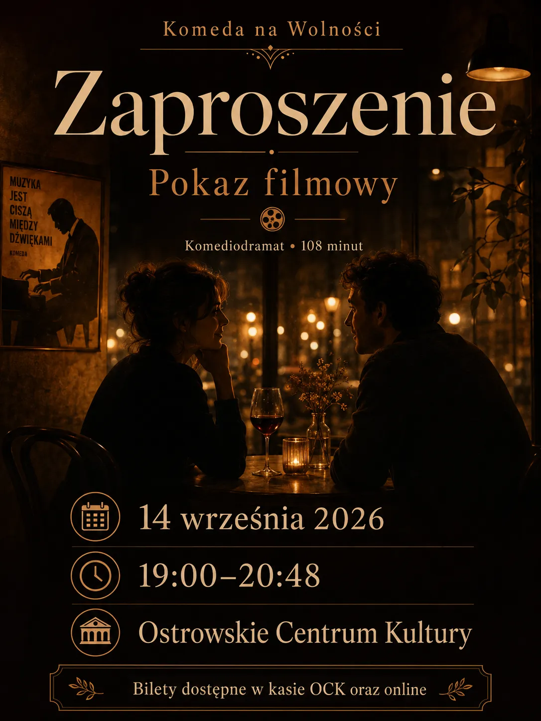 Komeda na Wolności | Zaproszenie