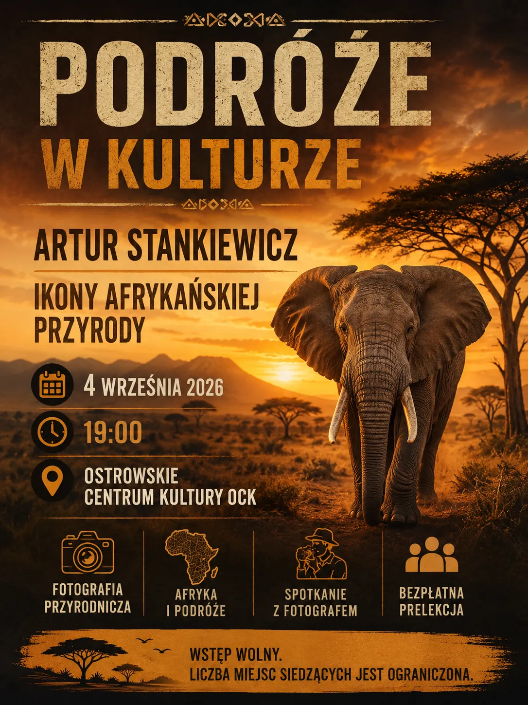 Podróże w kulturze | Artur Stankiewicz | Ikony afrykańskiej przyrody